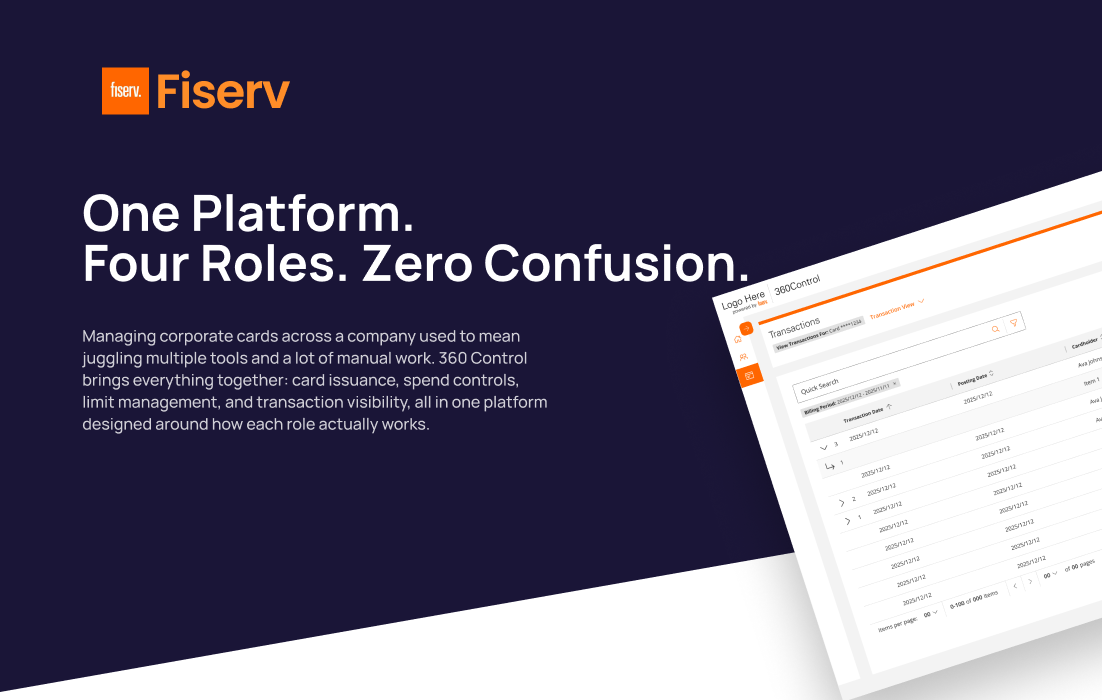 360 Control, Fiserv